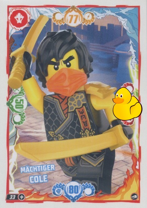 LEGO Ninjago Serie 10 | #033 Mächtiger Cole