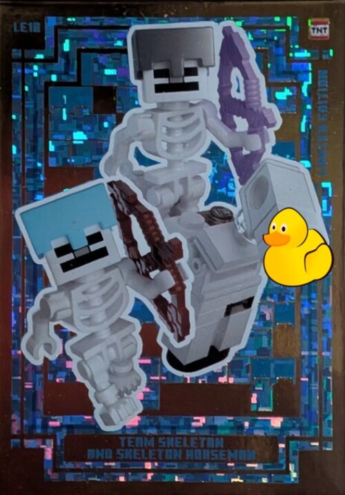 LEGO Minecraft Serie 2 | #LE018 Team Skeleton and Skeleton Horseman