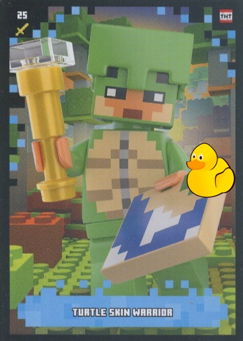 LEGO Minecraft Serie 2 | #025 Turtle Skin Warrior