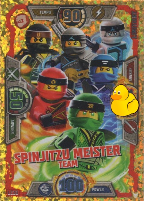 LEGO Ninjago Serie 3 | #LE10 Spinjitzu Meister Team