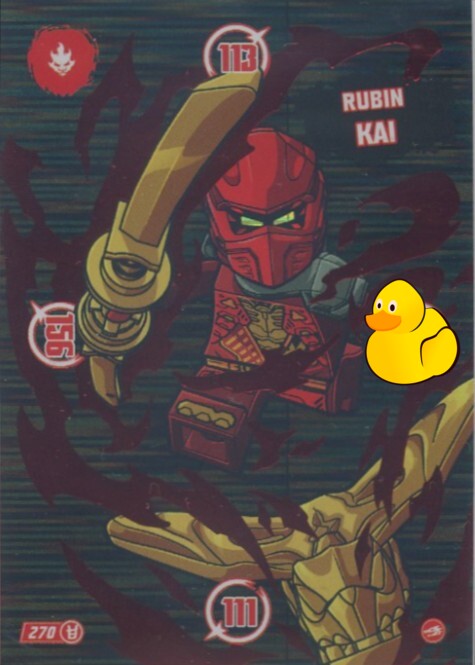 LEGO Ninjago Serie 10 | #270 Rubin Kai