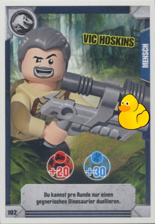 LEGO Jurassic World Serie 1 | #102 Vic Hoskins