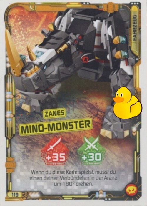 LEGO Ninjago Serie 5 Next Level | #119 Zanes Mino-Monster 