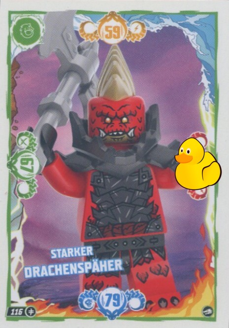 LEGO Ninjago Serie 10 | #116 Starker Drachenspäher