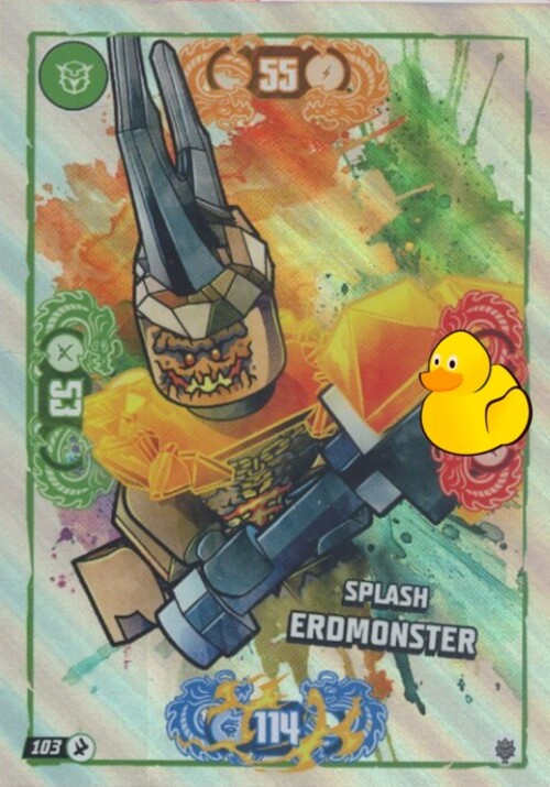 LEGO Ninjago Serie 11 | #103 Splash Erdmonster