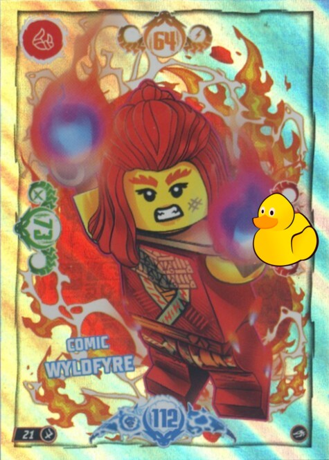 LEGO Ninjago Serie 10 | #021 Comic Wyldfyre