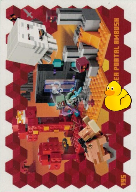 LEGO Minecraft Serie 3 | #195 Hinterhalt am Netherportal