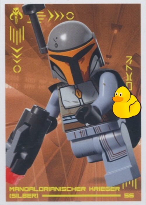 LEGO Star Wars TCC 2023 | #056 Mandalorianischer Krieger (Silber)