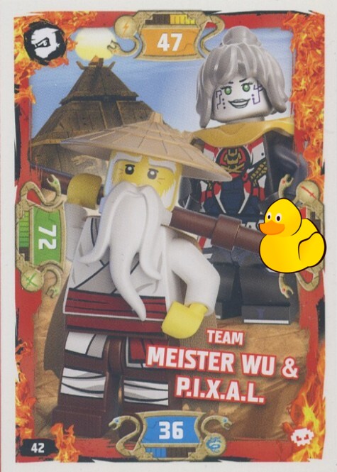 LEGO Ninjago Serie 5 | #042 Team Meister Wu & P.I.X.A.L.