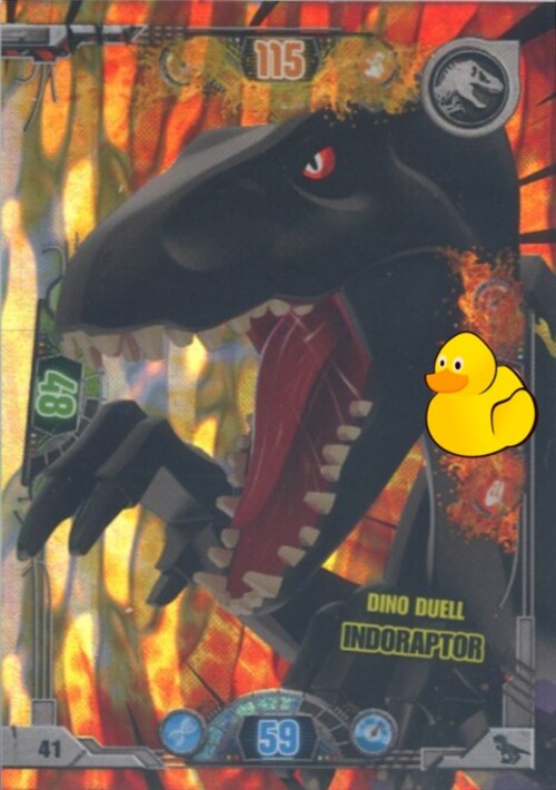 LEGO Jurassic World Serie 2 | #041 Dino Duell Indoraptor