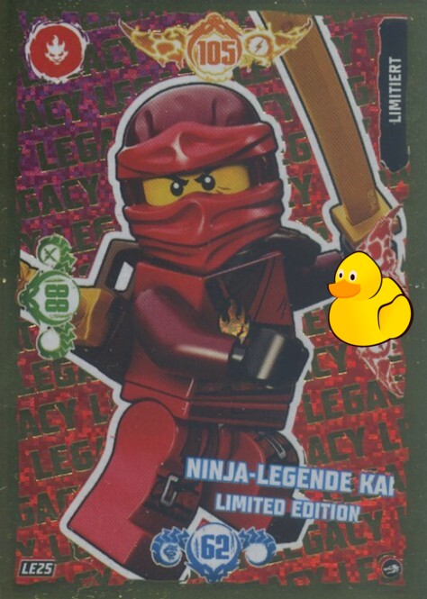 LEGO Ninjago Serie 10 | #LE025 Ninja-Legende Kai