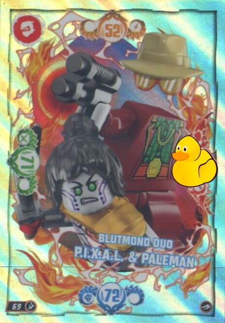 LEGO Ninjago Serie 10 | #069 Blutmond Duo P.I.X.A.L. & Paleman