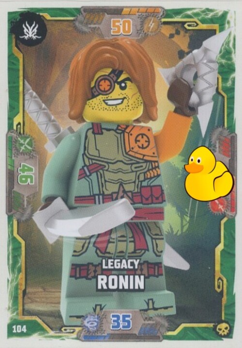 LEGO Ninjago Serie 6 | #104 Legacy Ronin