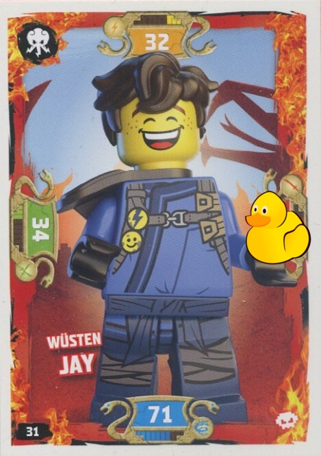 LEGO Ninjago Serie 5 | #031 Wüsten Jay