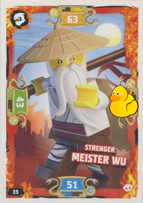 LEGO Ninjago Serie 5 | #039 Strenger Meister Wu