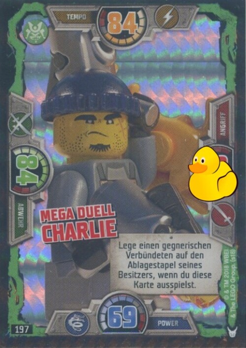 LEGO Ninjago Serie 3 | #197 Mega Duell Charlie
