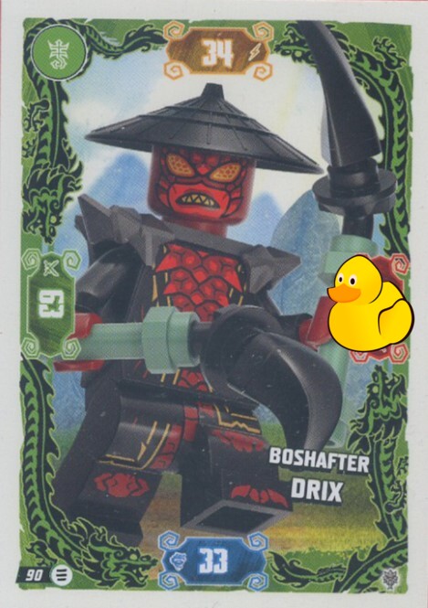 LEGO Ninjago Serie 11 | #090 Boshafter Drix