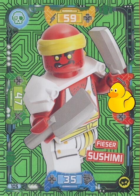 LEGO Ninjago Serie 5 | #105 Fieser Unagami