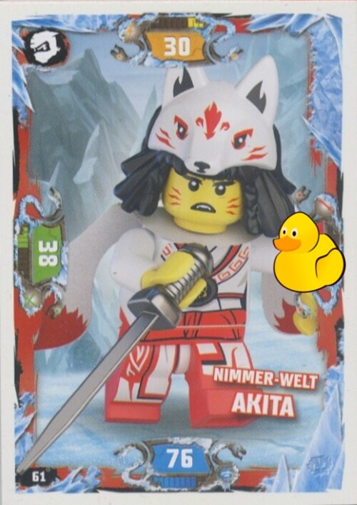 LEGO Ninjago Serie 5 | #061 Nimmer-Welt Akita 