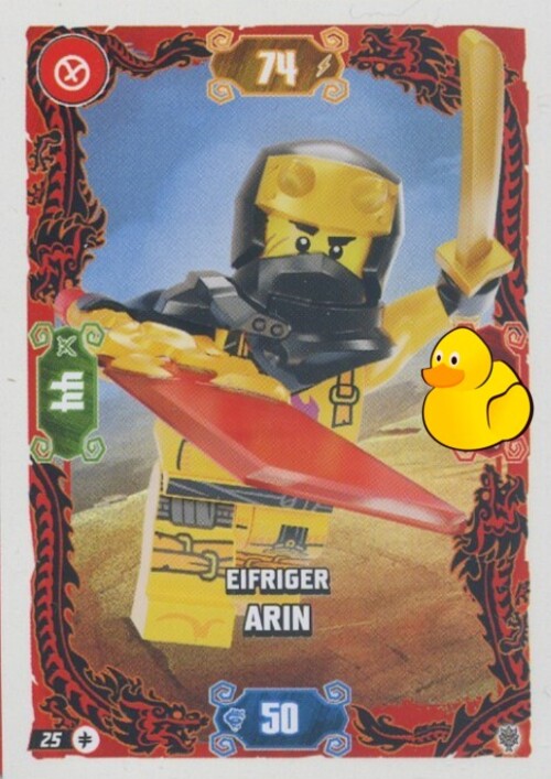 LEGO Ninjago Serie 11 | #025 Eifriger Arin