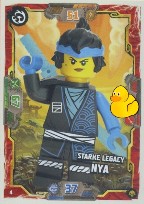 LEGO Ninjago Serie 7 Next Level | #004 Starke Legacy Nya