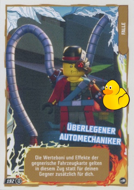 LEGO Ninjago Serie 10 | #192 Überlegener Automechaniker