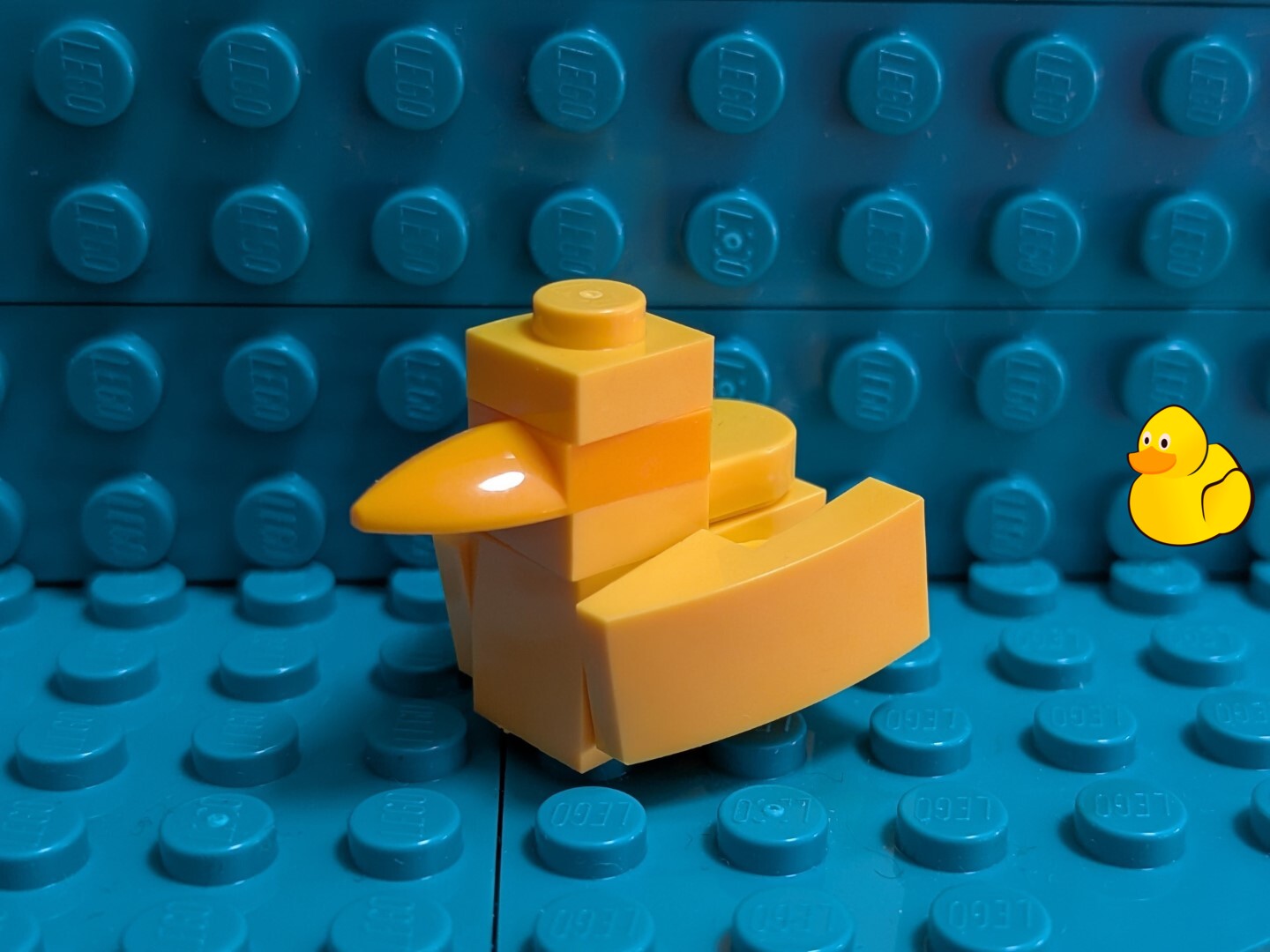 Die Sammel-Ente | Das Maskottchen als LEGO Mini-Set