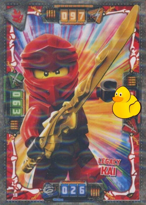 LEGO Ninjago Serie 4 | #018 Legacy Kai
