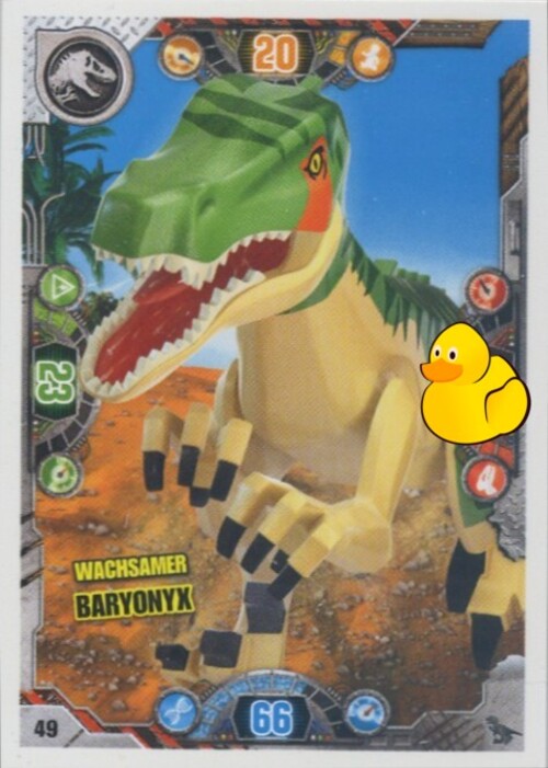 LEGO Jurassic World Serie 2 | #049 Wachsamer Baryonyx