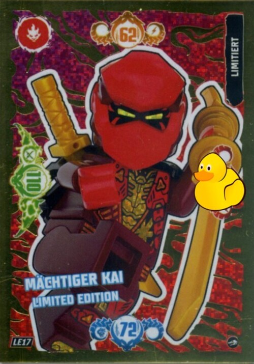 LEGO Ninjago Serie 10 | #LE017 Mächtiger Kai