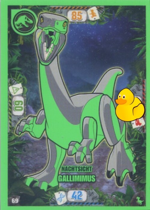 LEGO Jurassic World Serie 3 | #069 Nachtsicht Gallimimus