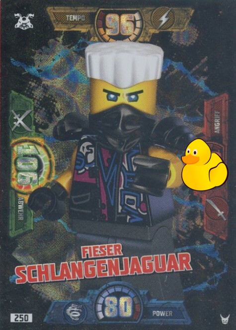 LEGO Ninjago Serie 3 | #250 Fieser Schlangenjaguar