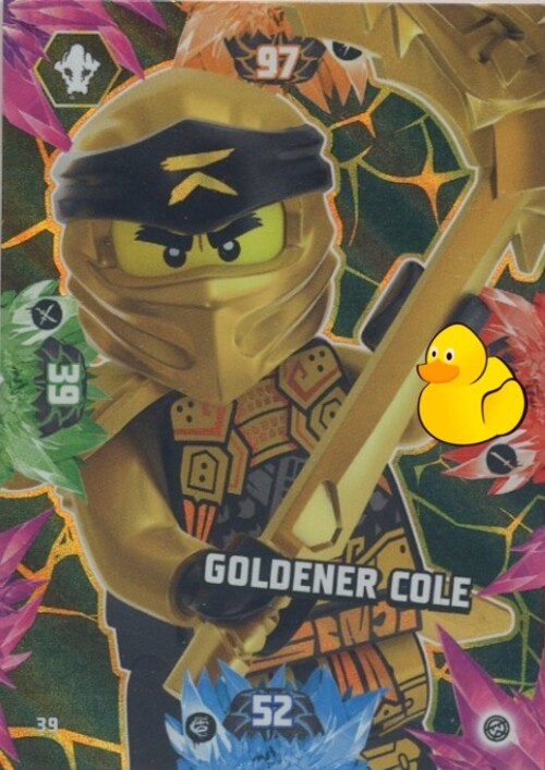 LEGO Ninjago Serie 8 | #039 Goldener Cole