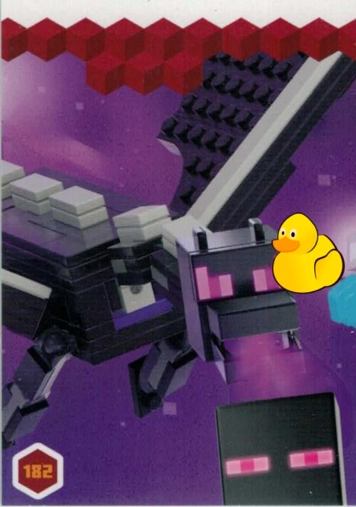 LEGO Minecraft Serie 3 | #182 Puzzlekarte Das Ende 2