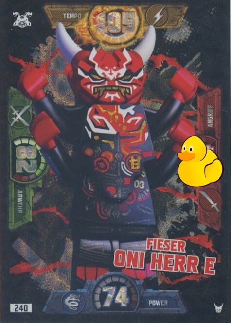 LEGO Ninjago Serie 3 | #240 Fieser Oni Herr E