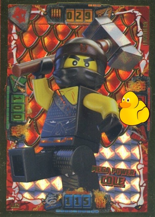 LEGO Ninjago Serie 4 | #LE002 Mega Power Cole 