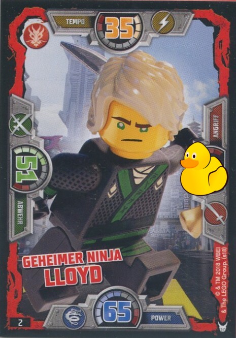 LEGO Ninjago Serie 3 | #002 Geheimer Ninja Lloyd 