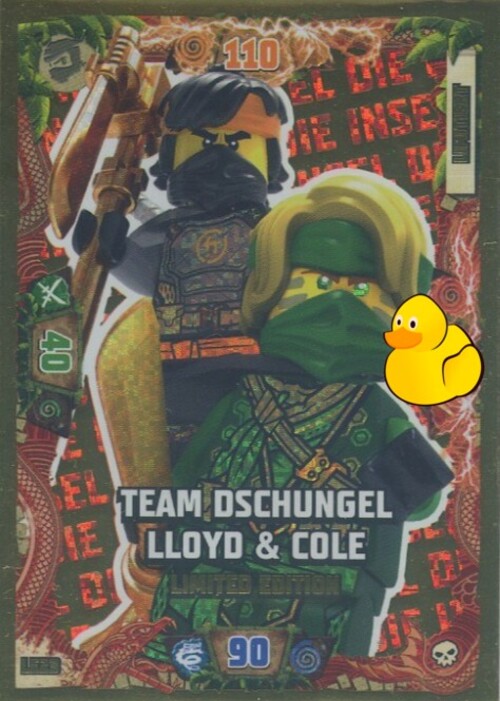 LEGO Ninjago Serie 6 | #LE23 Team Dschungel Lloyd & Cole 