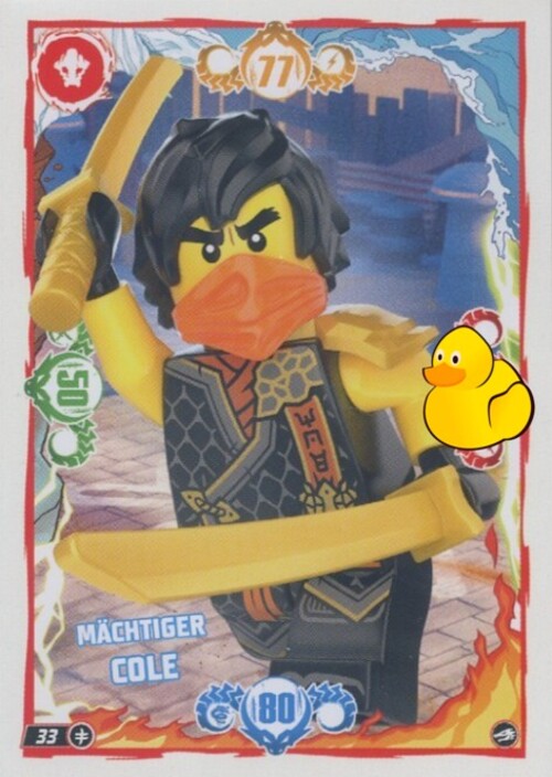 LEGO Ninjago Serie 10 | #033 Mächtiger Cole