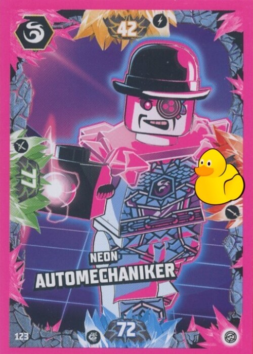 LEGO Ninjago Serie 8 | #123 Neon Automechaniker