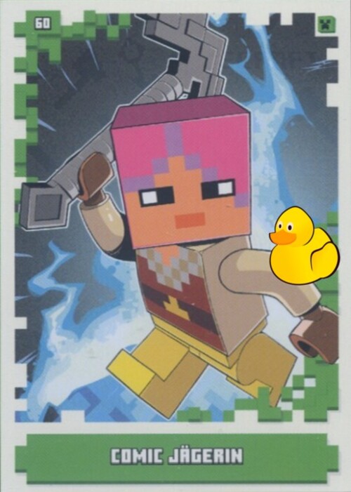 LEGO Minecraft Serie 1 | #060 Comic Jägerin