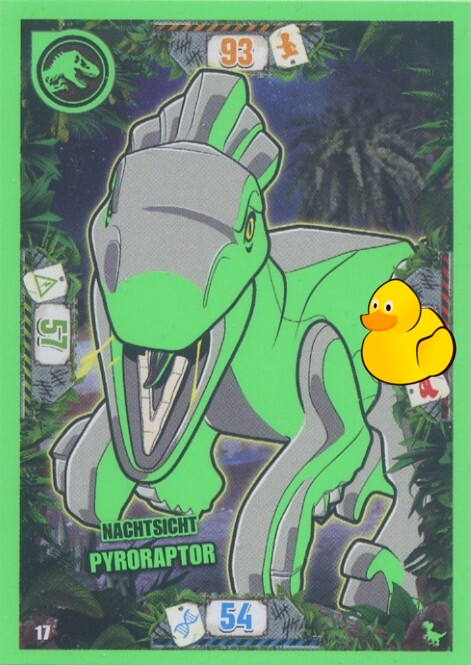LEGO Jurassic World Serie 3 | #017 Nachtsicht Pyroraptor