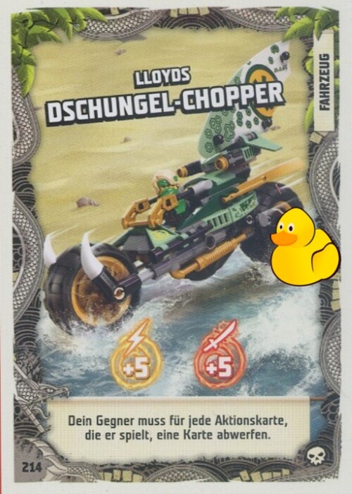 LEGO Ninjago Serie 6 | #214 Lloyds Dchungel-Chopper 