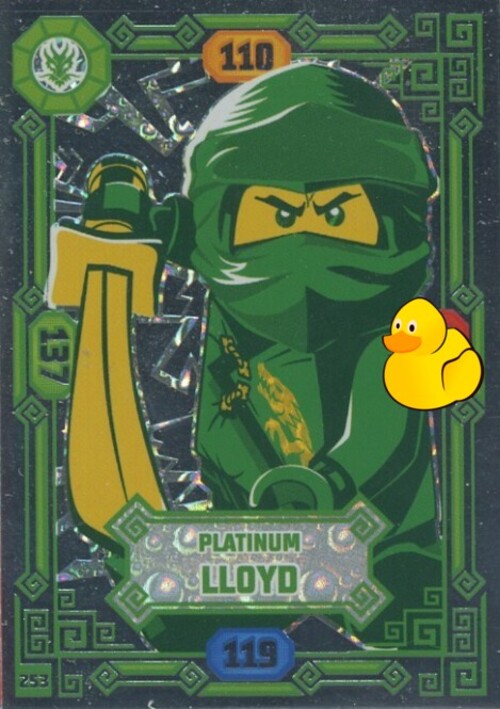 LEGO Ninjago Serie 7 | #253 Platinum Lloyd