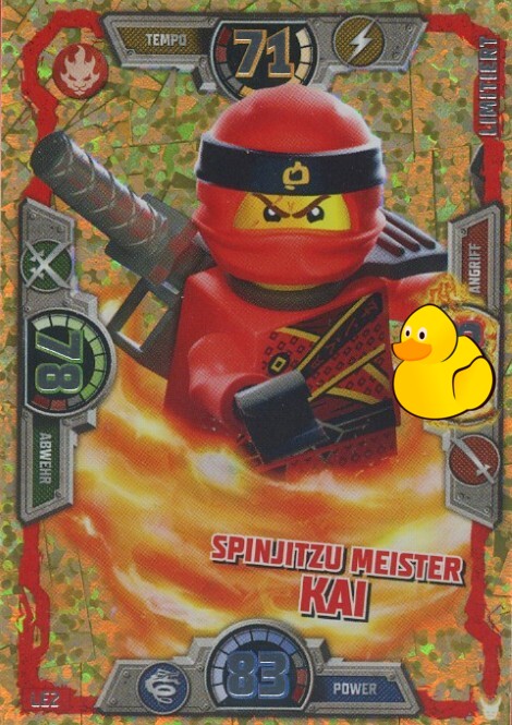 LEGO Ninjago Serie 3 | #LE2 Spinjitzu Meister Kai 