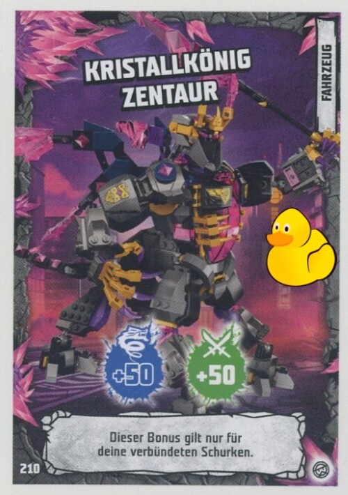 LEGO Ninjago Serie 8 | #210 Kristallkönig Zentaur
