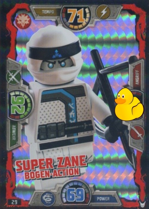 LEGO Ninjago Serie 3 | #029 Super Zane Bogen-Action