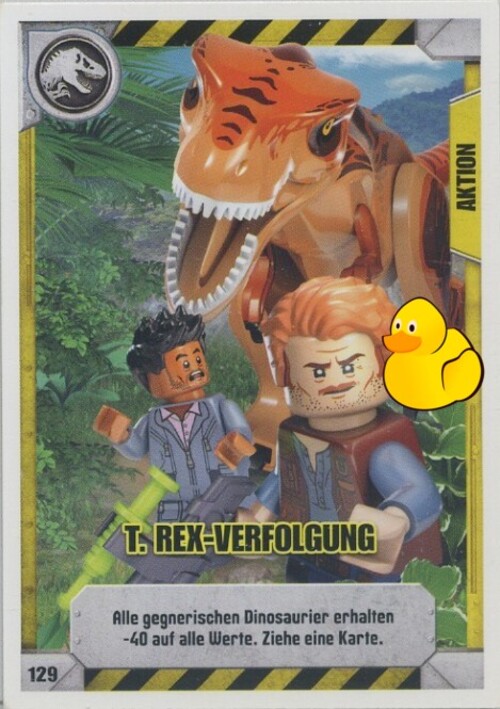 LEGO Jurassic World Serie 1 | #129 T. rex-Verfolgung