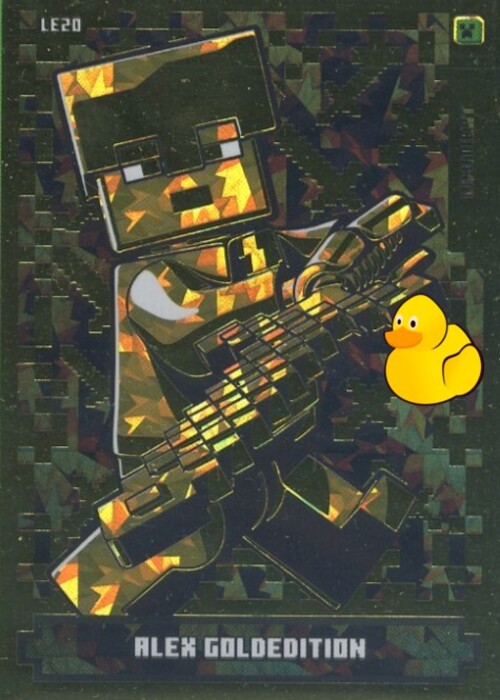 LEGO Minecraft Serie 1 | #LE020 Alex Goldedition