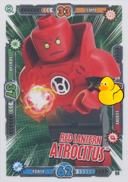 LEGO Batman Serie 1 | #098 Red Lantern Atrocitus